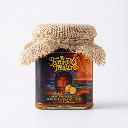 Aged Lemon Pickle with Kanthari – 200g